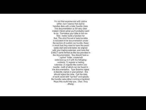 Backtesting a portfolio in Python