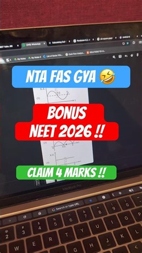 Bonus question, NTA Fas gya ! 🚨 Challenge this Physics Question #ytshorts #shortsindia