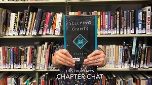 Here's a sneak preview of some of the things we might be chatting about during this month's Chapter Chat. The book is Sleeping Giants by Sylvain Neuvel. Did it put you to sleep? Or was it a gigantic success? Register for the chat happening Thursday, September 27 at 6PM in the Community Room and let us know what you thought! | Rapid City Public Library | Facebook