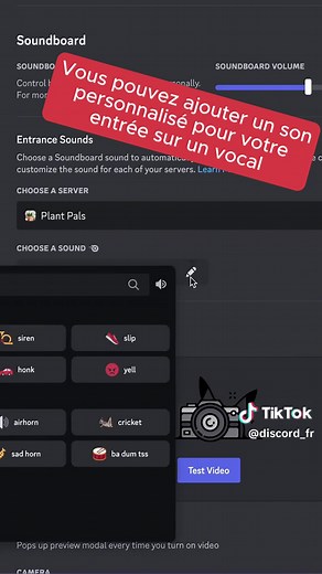 Ajouter des sons d'entrée personnalisés sur Discord
