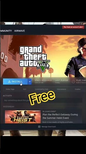 FREE GTA 5 Steam Account Giveaway! 🚨
