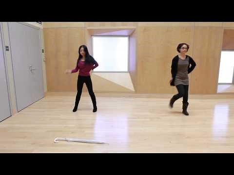 Umbrella Dance Choreography Practice One