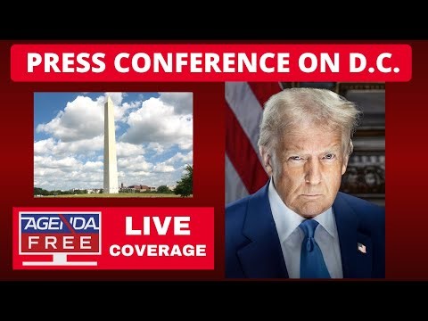 Trump Press Conference on Washington, DC Crime - LIVE Breaking News Coverage