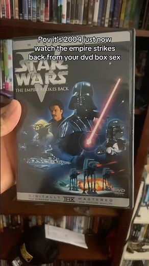 Star Wars the empire strikes back dvd 2004 #youtubeshorts #starwars #theempirestrikesback