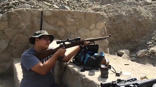 南斯拉夫M48毛瑟步枪射击