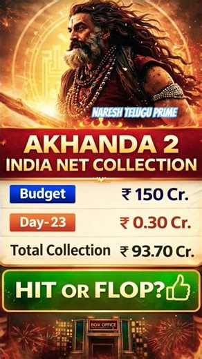 Akhanda 2 collections #Akhanda2 #viral #telugu #MovieCollections#YouTubeShorts #Shorts #YTShorts