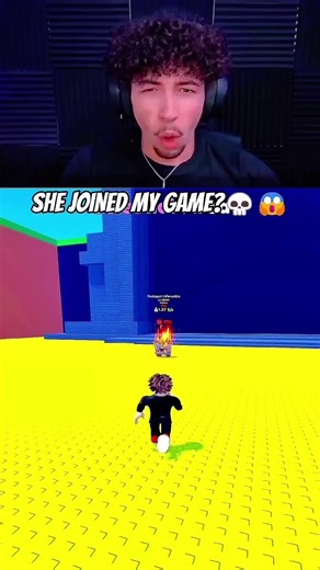 SHE JOINED MY GAME_💀😱 #roblox #stealabrainrot | Roblox