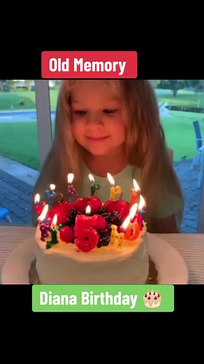 Old Memory, Diana Birthday 🎂 | Kids Diana Show