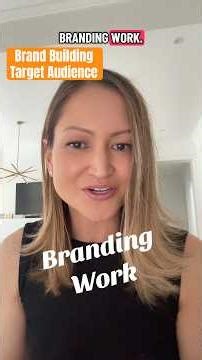 Brand Building - understanding your target audience will help you build a more connective brand!