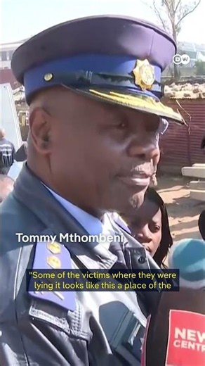Twelve people killed in South Africa mass shooting | DW News