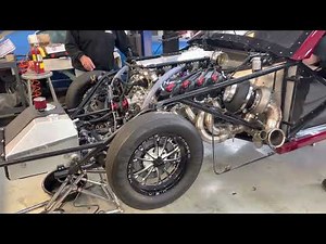 Marty Palbykin - Outlaw Twin Turbo Pro Mod - First Engine Fire Up - Tuned By Shane T