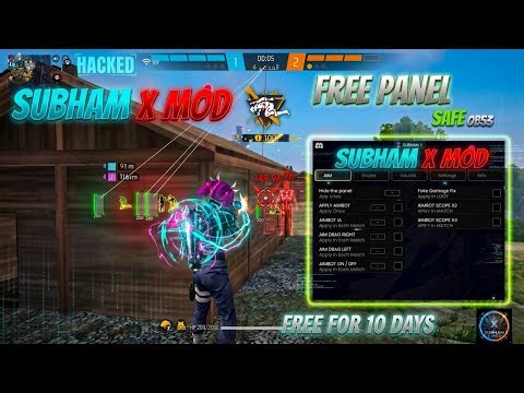 FREE FIRE OB53 UPDATED INTERNAL PANEL | FREE FOR 10 DAYS ☠️| AIMBOT + ESP FULL MAIN ID SAFE 🎯