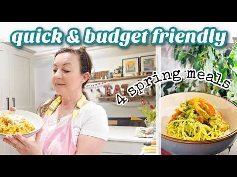 MEAL IDEAS | Fun & Different Spring Dinners | Quick & Budget Friendly