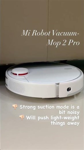 Pros and cons of Mi Robot Vacuum-Mop 2 Pro #review #mirobot #robotvacuums #foryou
