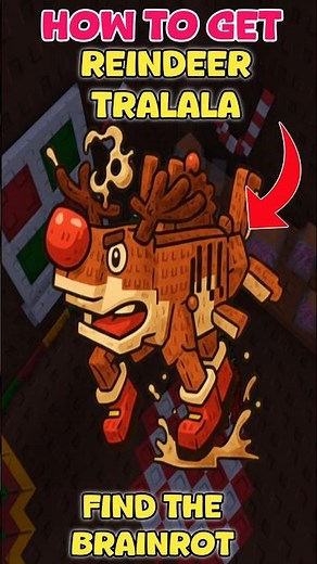 How To Get Reindeer Tralala In Find The Brainrot | Roblox