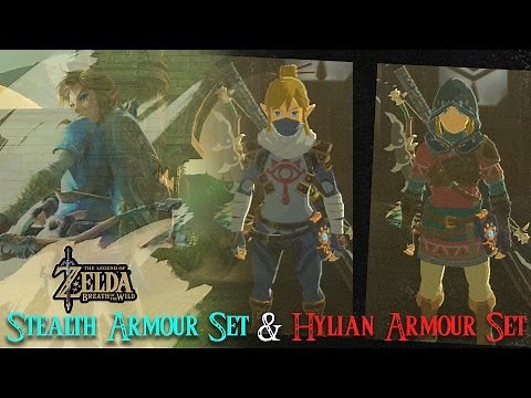 How to Get the Stealth Armour Set & Hylian Armour Set in The Legend of Zelda: Breath of the Wild