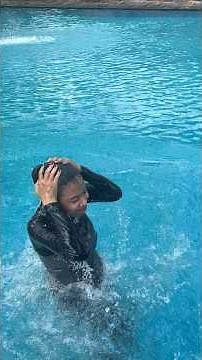 jump in the pool fully clothed