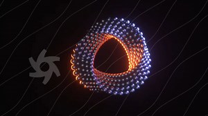 Cinema4D学习作品Abstract Ring