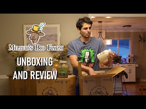 Miller's Bio Farm UNBOXING and REVIEW