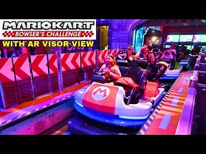 Mario Kart: Bowsers Challenge AR VISOR VIEW | Universal Epic Universe [4K POV]