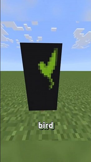 Bird Banner Design In Minecraft #minecraft #foryou #shortfeed #cool #minecraftbannerdesigns #gaming