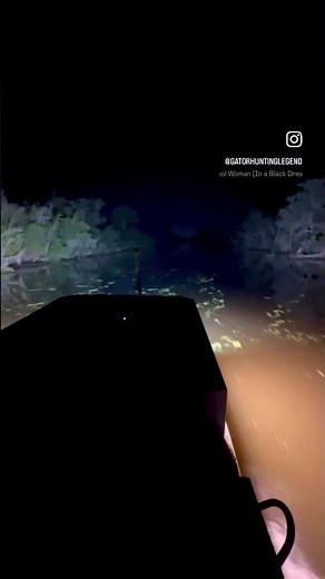 Swamp Eye Bowfishing Lights in Action ⚡️ | Outrigger Outdoors #Shorts
