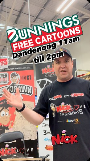 Free cartoons Bunnings dandy | Nick Love Cartoons