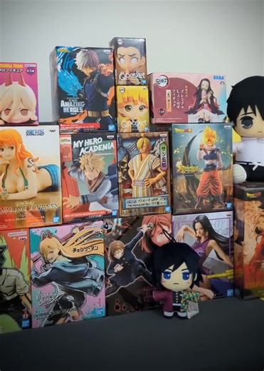 Anime Figure Gift Box | Authentic Official Figure, Plush, With Japanese Snack Mixes - Etsy