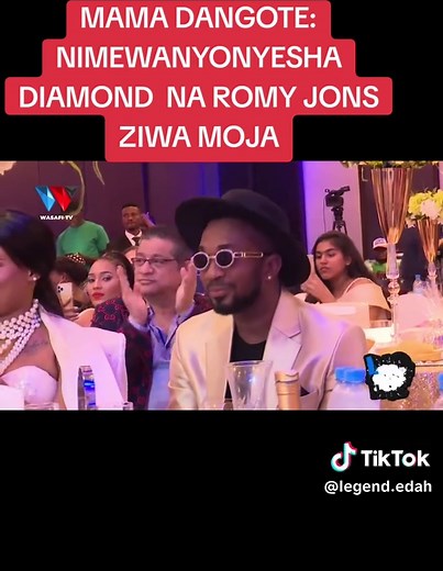 Mama Dangote: Nimewanyonyesha Diamond na Romy Jons