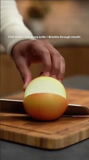 The Best Way to Cut an Onion (No Tears!) 🧅 | Genius Kitchen Trick That Works
