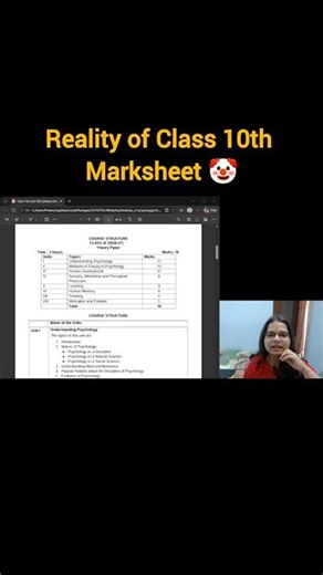 Reality of Class 10th Marksheet 🤡| Ankita Kumar| #shorts #motivation #students #studentlife #viral