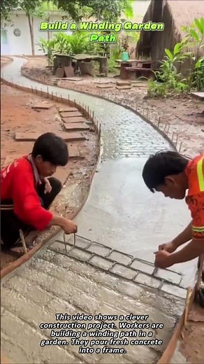 Build a Winding Garden Path