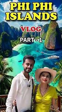 Phi Phi Islands Thailand 🇹🇭 | Maya Bay, Monkey Beach & Island Tour | Mini Vlog #Shorts
