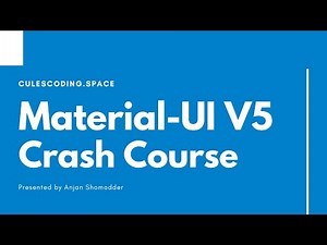 Material UI crash course with Next.js 2023 | React UI Framework | V5