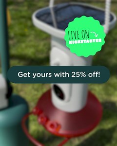 73K views · 158 reactions | Meet the innovation responsible for a record-setting run on Kickstarter! This smart hummingbird feeder has got both nature lovers and the tech world humming. Here's why:  Captures gorgeous close-up photos & videos in 4K  Identifies all common species of hummingbirds in North America  Educates you on hummingbirds with fun facts & stats Organize your amazing candid shots into a stunning collection to share with your friends & family! | Birdbuddy | Facebook