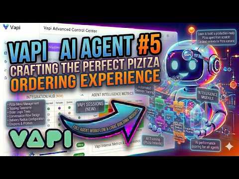 Vapi Tutorial- 05 : Creating Pizza Ai Assistant using VS Code