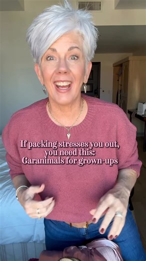 OVER 60 BEAUTY | Marcy Jo Dixon on Instagram: "If packing always stresses you out, this will change everything! Garanimals for grown-ups (aka capsule packing) 😜 Comment WANDER for all the details 👇 #amazonfaves #over60style #packingtips"