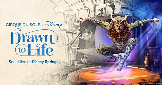 Tickets for Drawn to Life in Orlando, FL at Disney Springs® • Walt Disney World® Resort | Cirque du Soleil