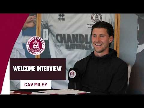 INTERVIEW | Cav Miley's first interview as a Chelmsford City player!