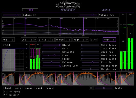 Polydactyl by Noise Engineering - Multiband Tool Plugin VST3 Audio Unit AAX