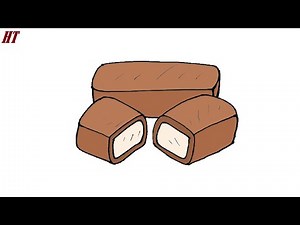 How to Draw a Candy Bar Easy