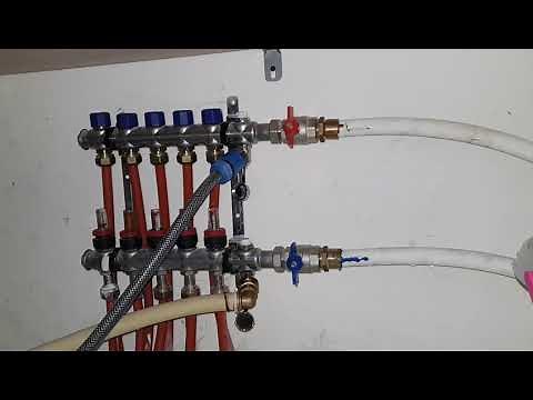 nettoyer et purger plancher chauffant