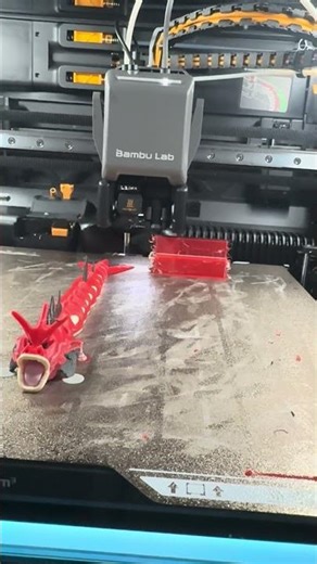 Color change on a Bambu Lab H2C #3dprinting #bambulab