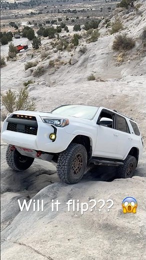 Rock crawling 4Runner in Little Moab, UT. #utah #offroad #4runner #toyota #rockcrawling