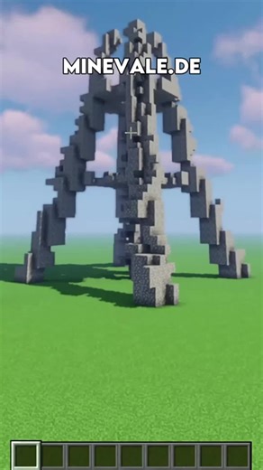 Ich FINDE ein EIFFELTURM auf meinem MINECRAFT SERVER! 🙈😂 #citybuild #minecraft #shorts