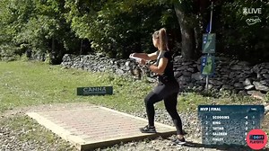 Kristin Tattar wasn’t going down without a fight in the final round of the MVP Open! | Disc Golf Pro Tour