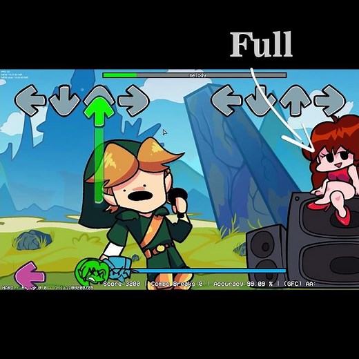 Friday Night Funkin' VS Zelda (Vs Link) #Zelda#FNF#vslink#fnfzelda#vszeldamod#Shorts#fnfmods