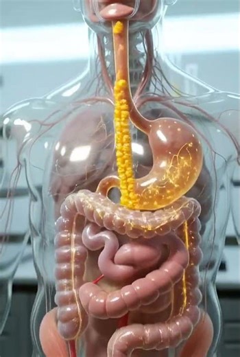 “What Happens When You Eat Corn? Digestion Journey in 3D!”