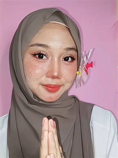 menurut kalian gimn, cocok ga makeupnya untuk lebaran ?? #makeup #makeuptransition #trending