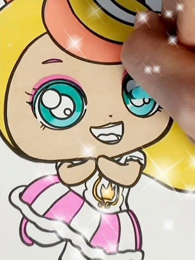 🔼Full버젼🔼 프린세스 캐치 티니핑 뽀니핑 색칠하기✨️ Princess catch teenieping coloring #티니핑색칠 #뽀니핑 #캐치티니핑 #티니핑색칠놀이